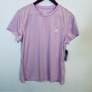 Adidas Women's TECH TEE Heather Top Bliss t-Shirt